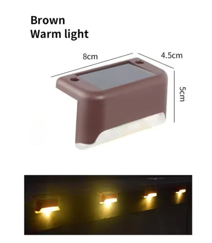 Waterproof LED Solar Stair Light (Single Unit)