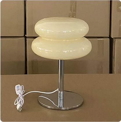Modern Macaron Glass Table Lamp - Erna (One Set)