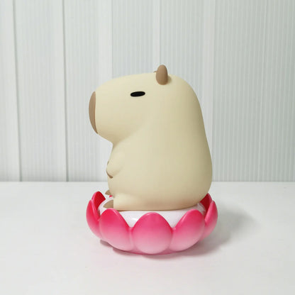 Guinea Pig Night Light - USB Silicone Lotus Design