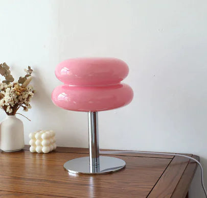 Modern Macaron Glass Table Lamp - Erna (One Set)