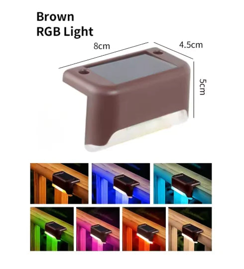 Waterproof LED Solar Stair Light (Single Unit)