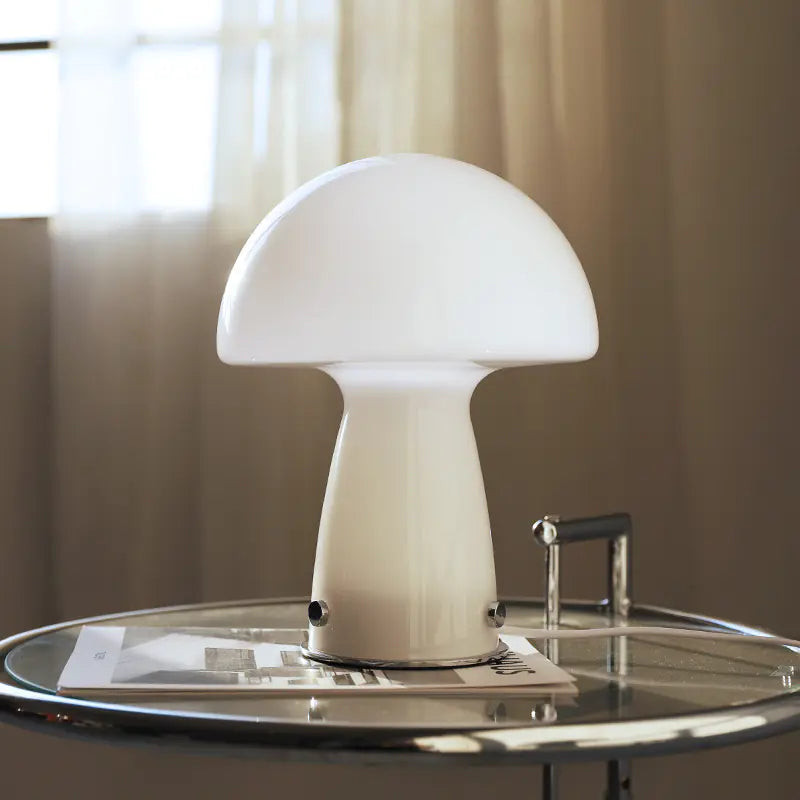 Mushroom Table Lamp - Nordic Glass Ambient Light