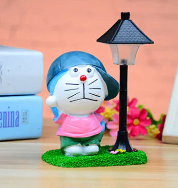Resin Street Lamp, Doreamon LED Night Light Decor