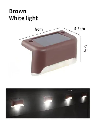 Waterproof LED Solar Stair Light (Single Unit)