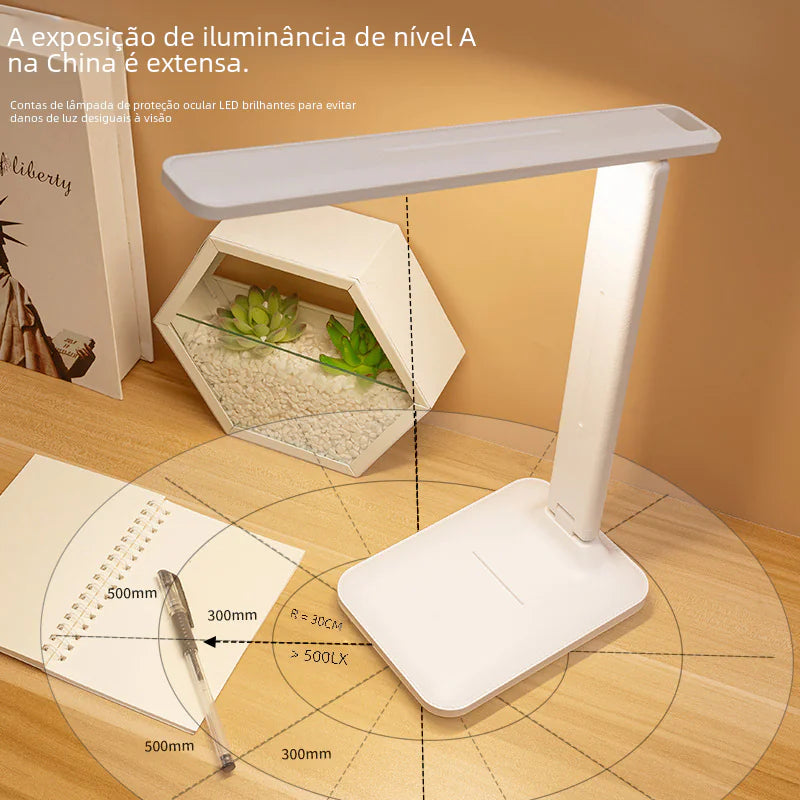Foldable LED Desk Lamp for Eye Protection and Reading