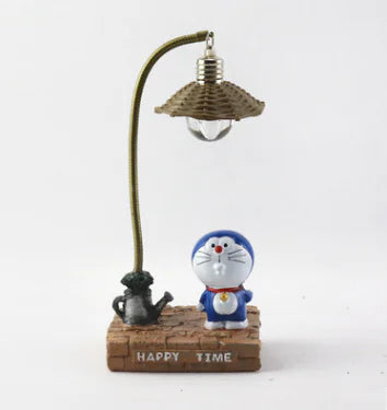 Resin Street Lamp, Doreamon LED Night Light Decor