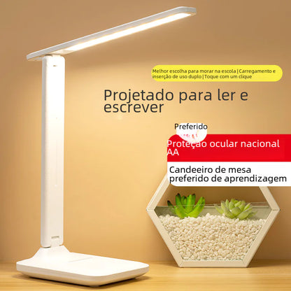 Foldable LED Desk Lamp for Eye Protection and Reading